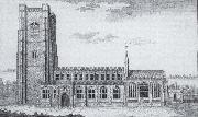 Thomas Gainsborough, Lavenham Church from the South